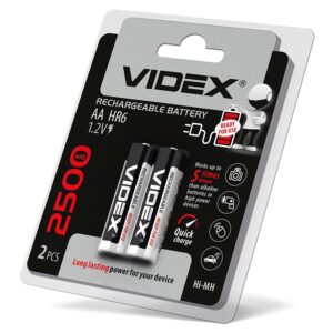 Акумулятор Videx HR06/ AA 2500 mAh/B2