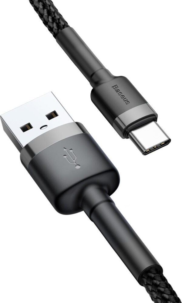 Кабель Baseus Cafule USB - Type-C 3.0A/1m (CATKLF-BG1)