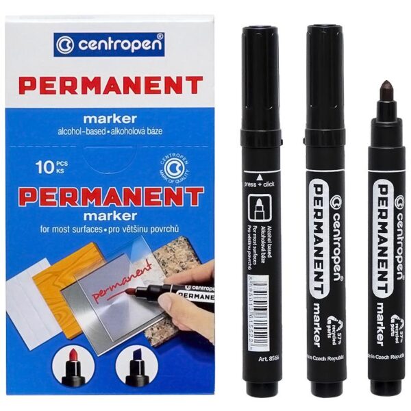 Маркер перманентний круглий Centropen 8566