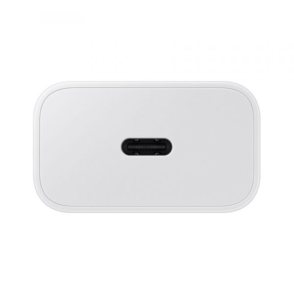 Мережевий зарядний пристрій Samsung EP-T2510NWEGEU, 1xType-C, PD, 25W, White - Зображення 2