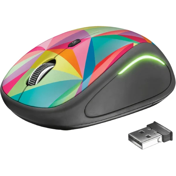 Миша Trust Yvi FX Wireless Geometrics - Зображення 2