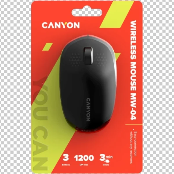 Миша Canyon MW-04 Wireless, Black - Зображення 6