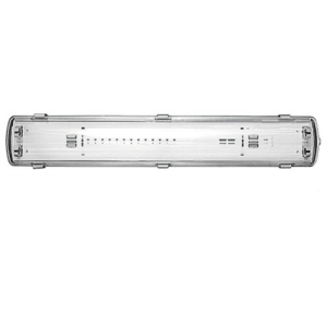 Світильник для LED ламп T8 LEBRON L-2*1200, G13,IP65