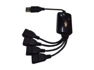 Хаб USB 2.0 4 Port Lapara LA-UH803 Black