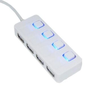 Хаб USB 2.0 4 Port LAPARA LA-SLED4