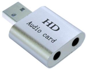 Звукова карта USB, Dynamode USB 8(7.1) 3D Срібляста