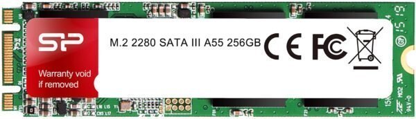 Накопичувач SSD: 256 Gb (M.2) Silicon Power A55 2280 SATA III (R/W: 560/530 Mb/s) SLC