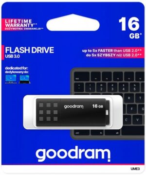 Флеш-накопичувач USB:16Gb GoodRam UME3 USB 3.0 Black