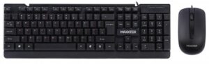 Клавіатура+миша, Maxxter KMS-CM-01-UA USB, Black