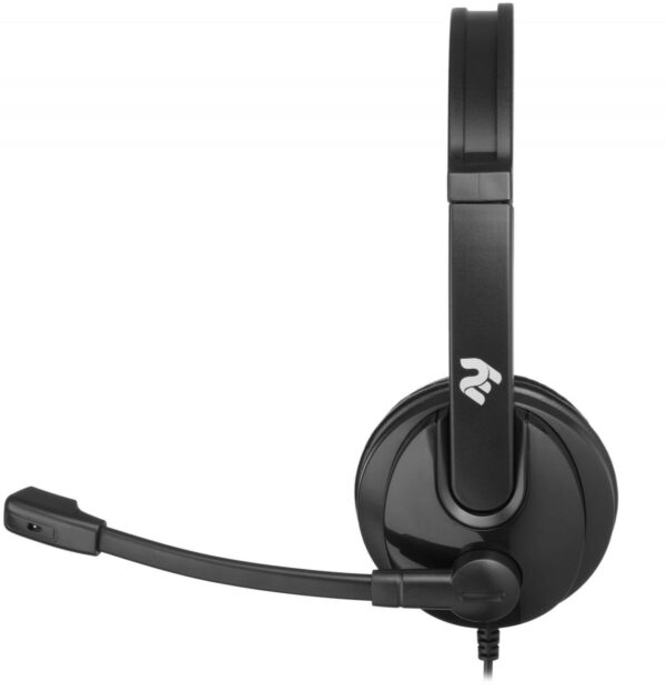 Гарнітура накладна 2E CH12 3.5mm / 2*3.5mm, Black - Зображення 3