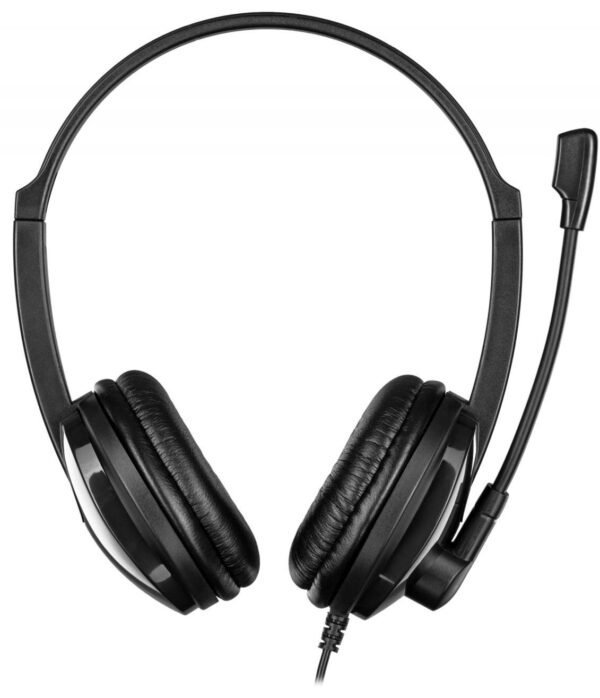 Гарнітура накладна 2E CH12 3.5mm / 2*3.5mm, Black - Зображення 2