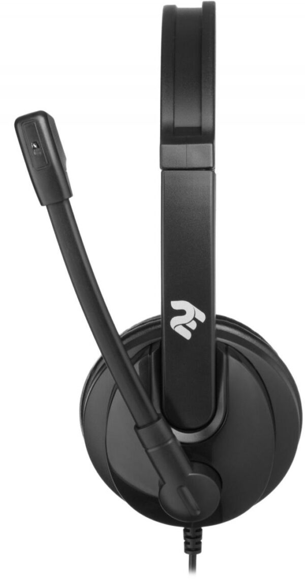 Гарнітура накладна 2E CH12 3.5mm / 2*3.5mm, Black - Зображення 4