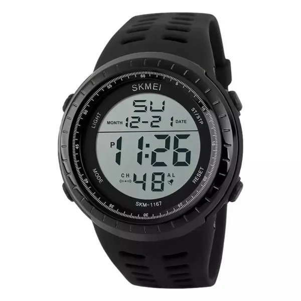 Годинник тактичний Skmei 1167 Black
