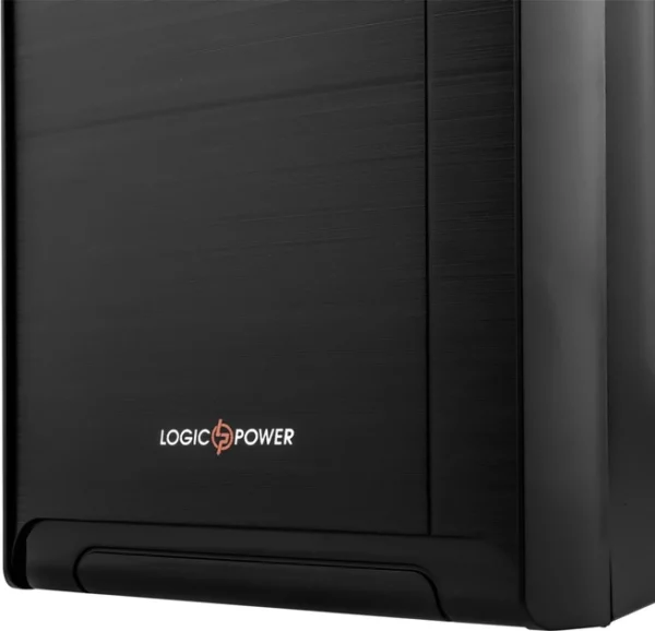 Корпус LOGICPOWER 6103 400W MATX Black - Зображення 4