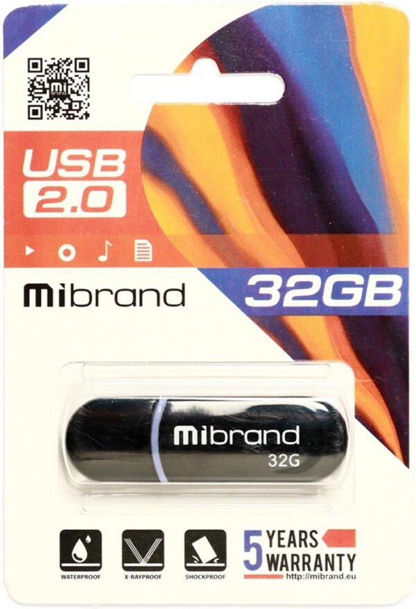 Флеш-накопичувач FLASH-USB:32Gb Mibrand Panther USB 2.0 - Зображення 2