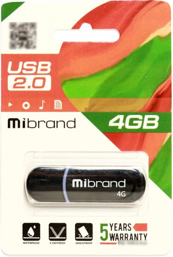 Флеш-накопичувач USB:4Gb Mibrand Panther USB 2.0 - Зображення 2