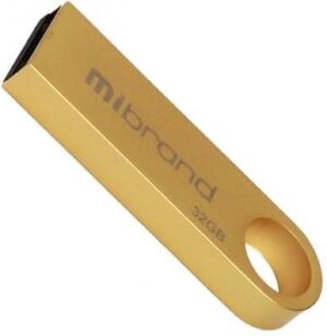 Флеш-накопичувач USB:32Gb Mibrand Puma USB 2.0 Gold