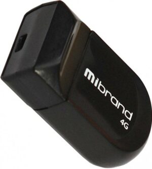 Флеш-накопичувач FLASH-USB:4Gb Mibrand Scorpio USB 2.0 Black