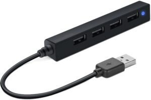 Хаб USB Speedlink SNAPPY SLIM USB Hub, 4-Port, USB 2.0, Passive, Black (SL-140000-BK) 4xUSB 2.0