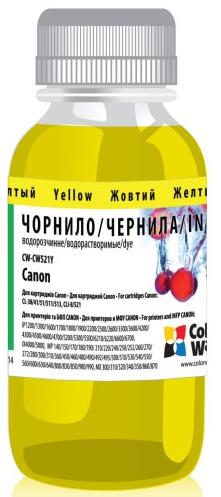 Чорнило CW Canon CL-38/511/CLI-8/521 100мл Yellow
