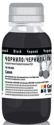 Чорнило CW Canon PGI-5/520/PG-37/CLI-8 100мл Black