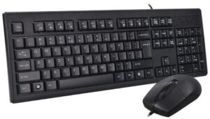 Клавіатура+миша, A4 Tech KR-8372S USB, Black