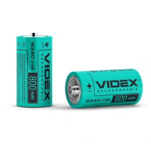 Аккумулятор VIDEX 16340  800 mAh