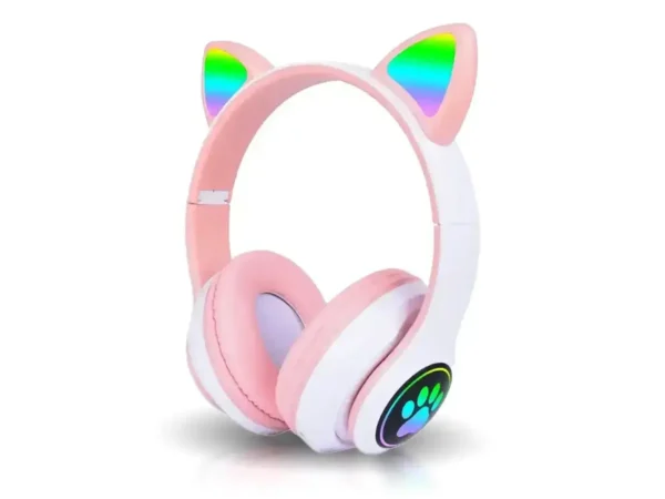 Навушники накладні Bluetooth Кошенятко з вушками STN-28 - Зображення 4