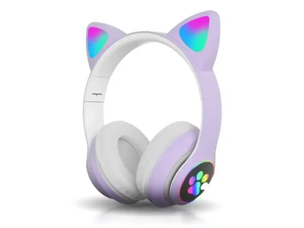 Навушники накладні Bluetooth Кошенятко з вушками STN-28 - Зображення 3