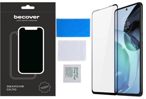 Захисне скло BeCover для Motorola G72 - Зображення 2