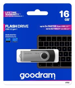 Флеш-накопичувач USB 16Gb GOODRAM TWISTER UTS2