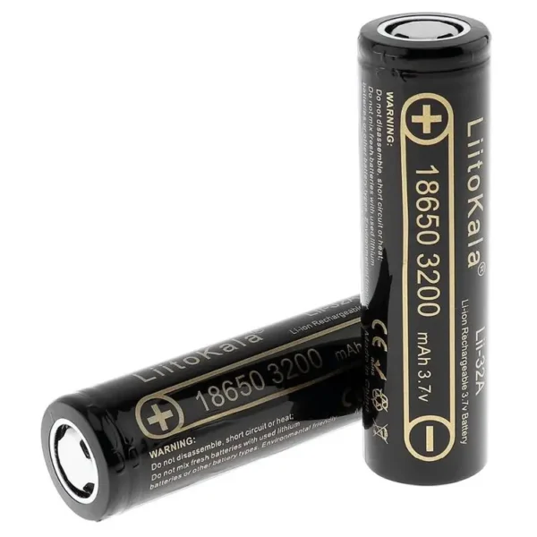 Акумулятор LiitoKala 3200 mAh 3.7V 18650