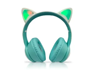 Навушники накладні Bluetooth Кошенятко з вушками AKZ-02C