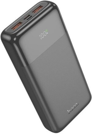 Батарея універсальна Hoco J121A Fast 22.5W+PD20W 20000mAh, Black