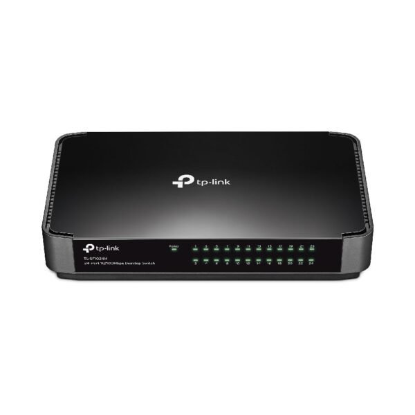 Комутатор Switch, 24 ports, Tp-Link TL-SF1024M 24x LAN(10/100Mbps)