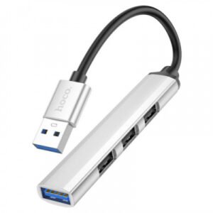 USB HUB Hoco HB26 4-in-1 adapter (USB to USB3.0+USB2.0*3)