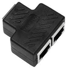 Розетка мережева RJ-45 1 х 8Р8С чорне гніздо
