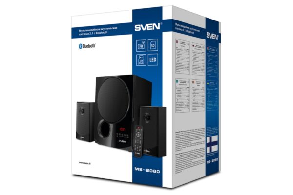 Акустична система Sven (2.1) MS-2080 - Зображення 2