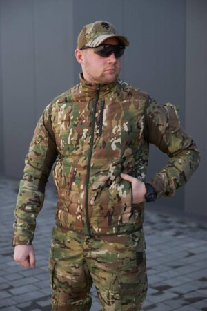 Жилетка тактична МУЛЬТИКАМ чоловіча на замочку