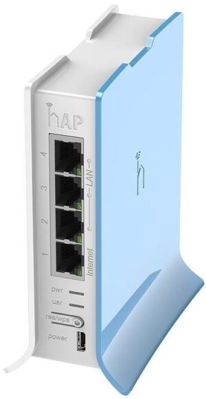 Роутер Wi-Fi Mikrotik hAP lite TC RB941-2ND-T, 4xLAN/WAN (10/100). WiFi(b/g/n)