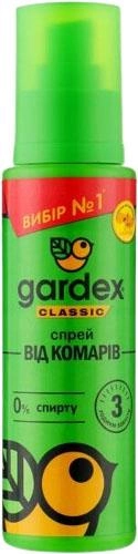 Спрей від комарів Gardex 100мл., до 3год захисту без спирту