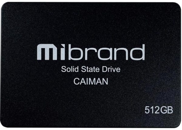 Накопичувач SSD: 512 Gb (2.5") Mibrand Caiman SATA III (R/W 560/470Mb/s) 3D TLC