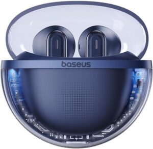 Гарнітура вкладиші Baseus Bowie E5x TWS Bluetooth, blue