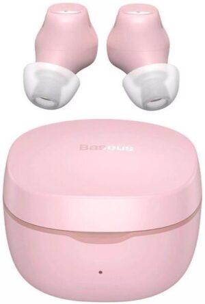 Гарнітура вакуумна Baseus Encok WM01 TWS Bluetooth, Pink