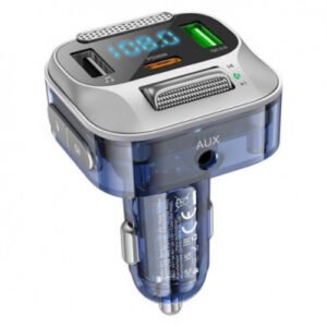 FM Модулятор Hoco E75 Bravery PD30W+QC3.0 car BT FM transmitter