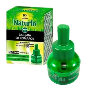Рідина для фумігатора Naturin захист від комарів 30 ночей