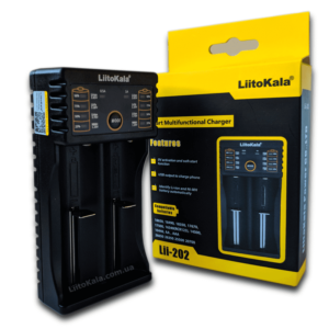 Зарядний пристрій Liitokala Lii-202 Power Bank