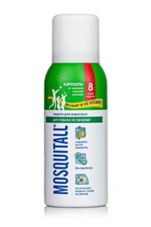 Спрей від укусів комарів кліщів MOSQUITALL 100мл