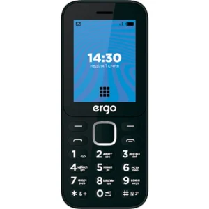 Мобільний телефон ERGO E241 Dual Sim, black