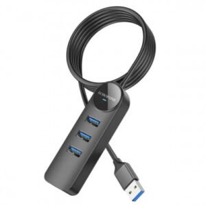 Хаб USB HUB Borofone DH5 (1.2m)